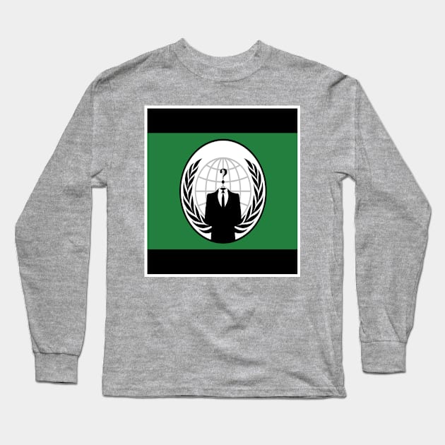 ANONYMOUS Long Sleeve T-Shirt by truthtopower